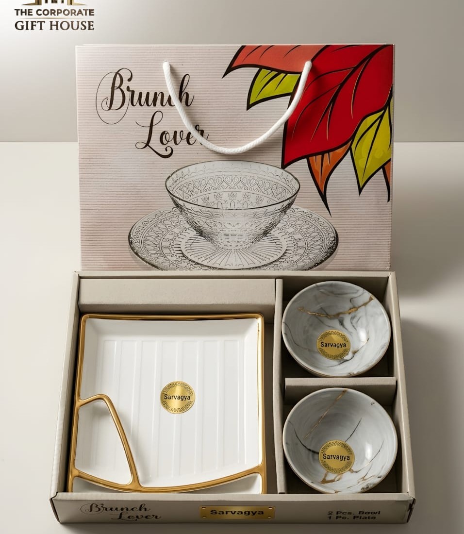 Brunch Lover Bowl & Plate Set