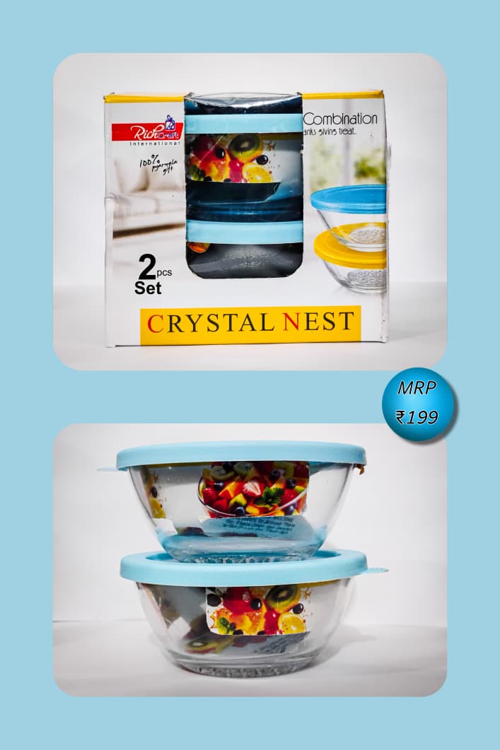 Crystal Nest Bowl Set